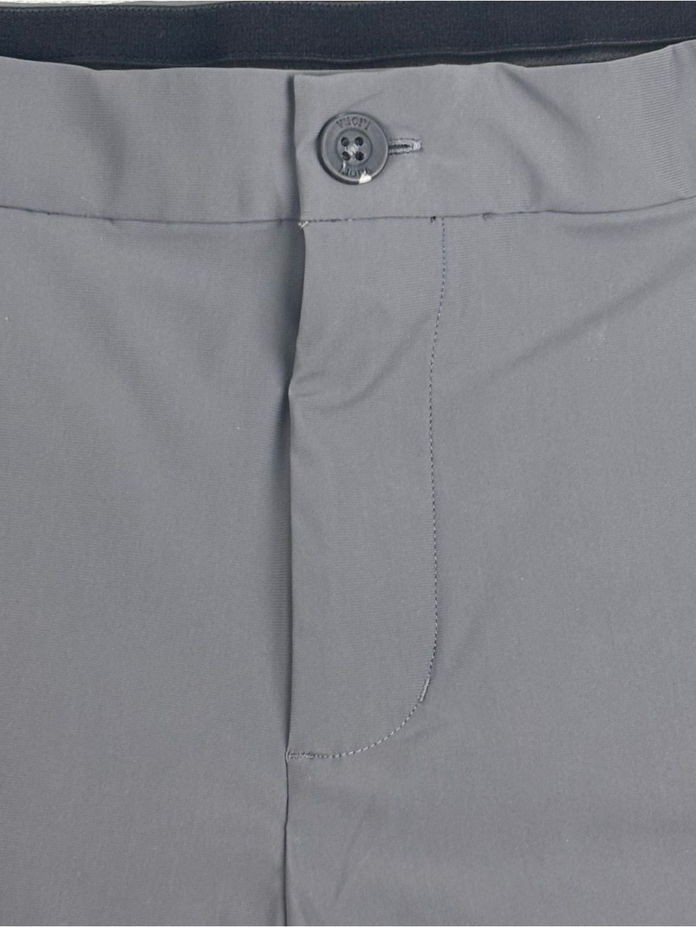 Vuori Fleet Short Mens Large Gray Stretch Performance Wicking Drawstring V386 - Picture 4 of 13